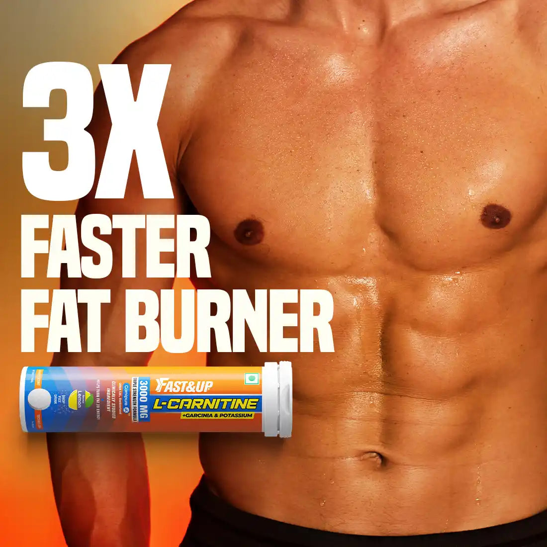Fast&Up L-Carnitine Fat Burner for fat loss and post-workout recovery
