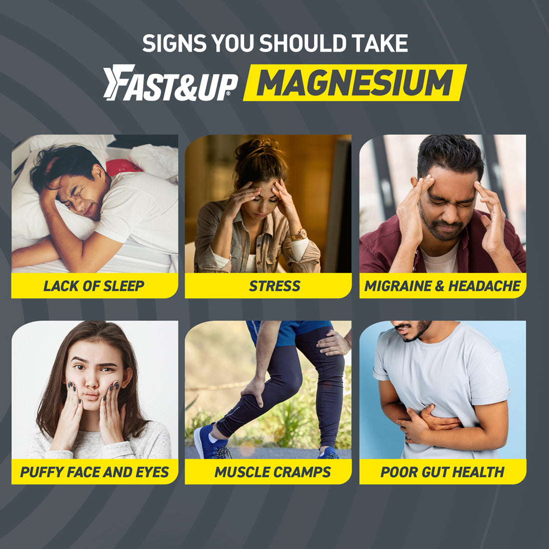 Signs you Should Take Fast&up Magnesium