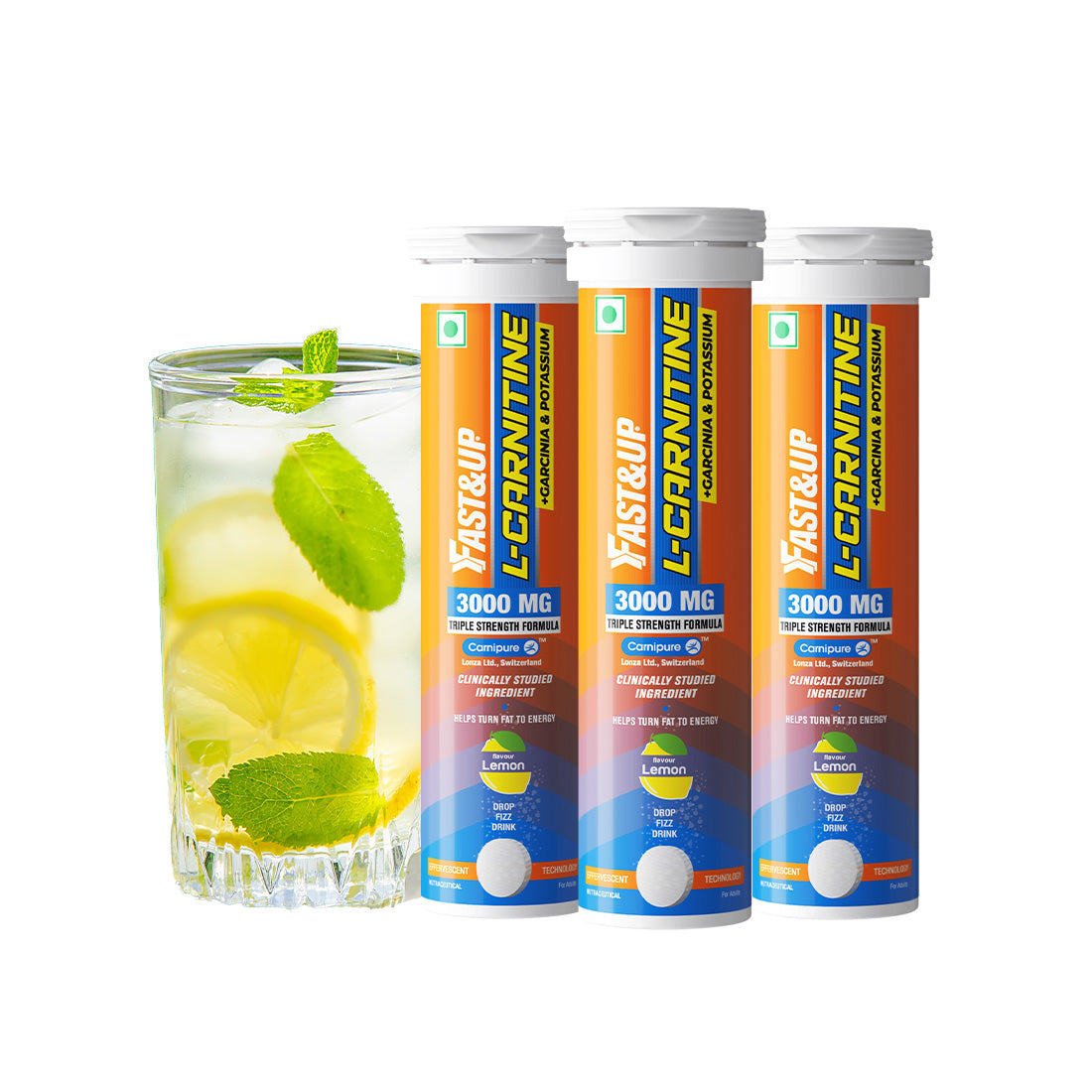 Combo of 3 L-Carnitine 3000mg - best L-Carnitine for weight loss in India