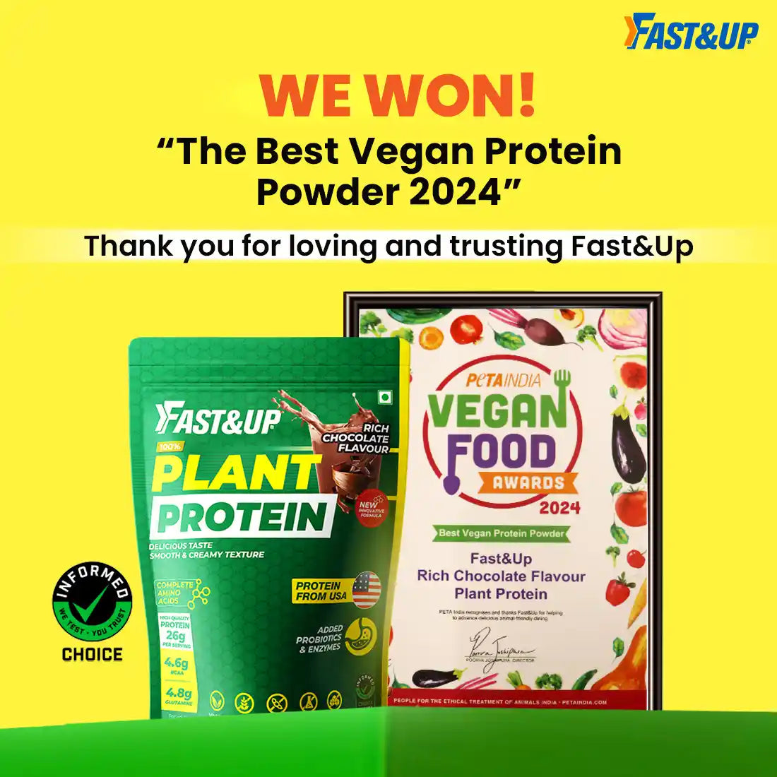 Plant Protein - Rich Chocolate - 25 Servings