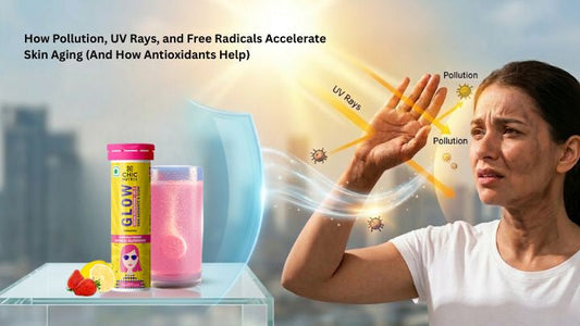 How Pollution, UV Rays, and Free Radicals Accelerate Skin Ageing