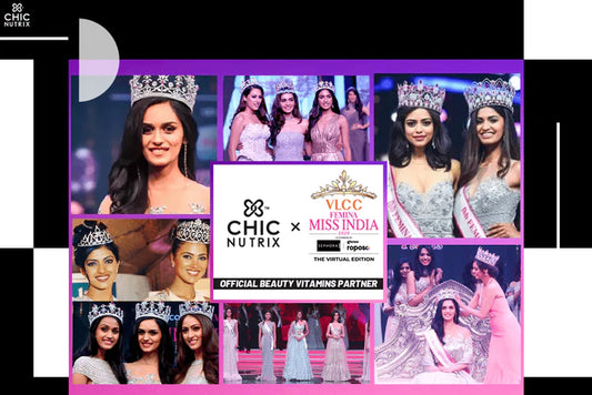 Official Beauty Vitamins Partner of VLCC Femina Miss India 2020