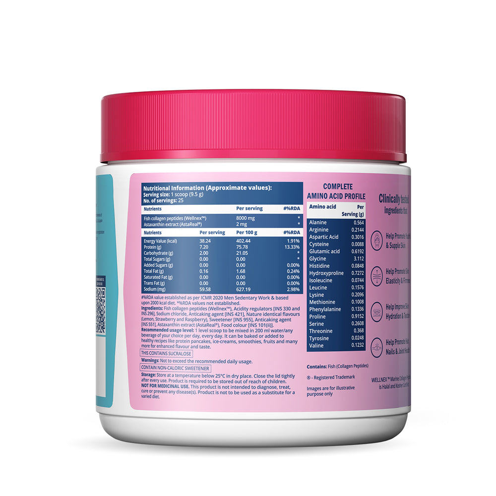 Marine Collagen Supplement for Youthful Skin - Lemonade