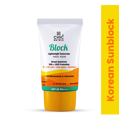 Skin Glow Protection Routine - Chicnutrix Glow + Block