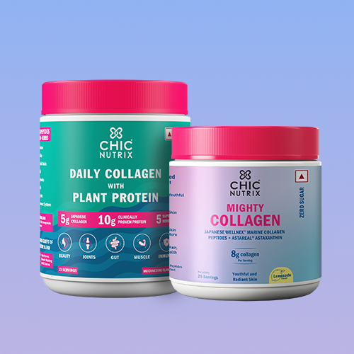 8g Marine collagen + Plant Protein Combo