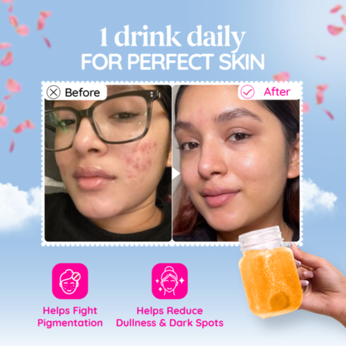 Glow - Glutathione Tablets for Skin Glow, Radiant & Even-Toned Skin - Orange