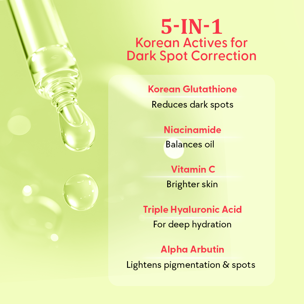 5 in 1 Korean Actives for Dark Spot Correction