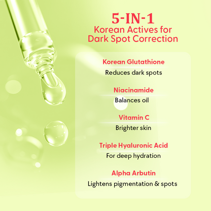 5 in 1 Korean Actives for Dark Spot Correction