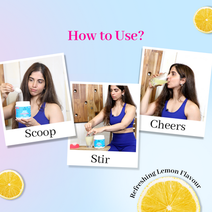 Marine Collagen Supplement for Youthful Skin - Lemonade