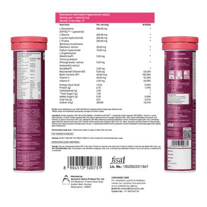 Glow Advance Nutritional Information