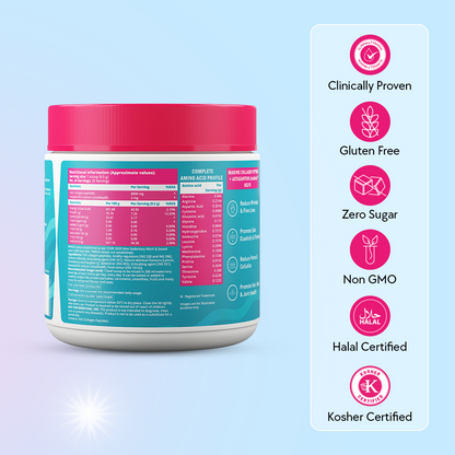 Marine Collagen Supplement for Youthful Skin - Lemonade
