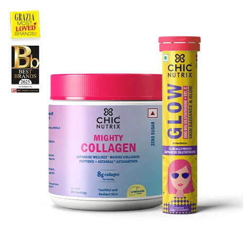 Timeless Glow Formula: Glutathione & Marine Collagen Duo