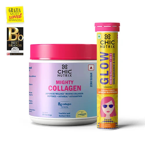 Timeless Glow Formula: Glutathione & Marine Collagen Duo