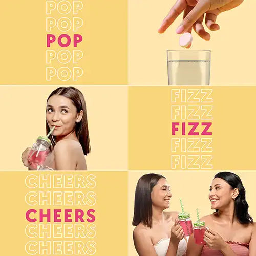 Chicnutrix Glow Glutathione Tablets – Pop, Fizz & Cheers for Skin Glow & Even-Toned Complexion
