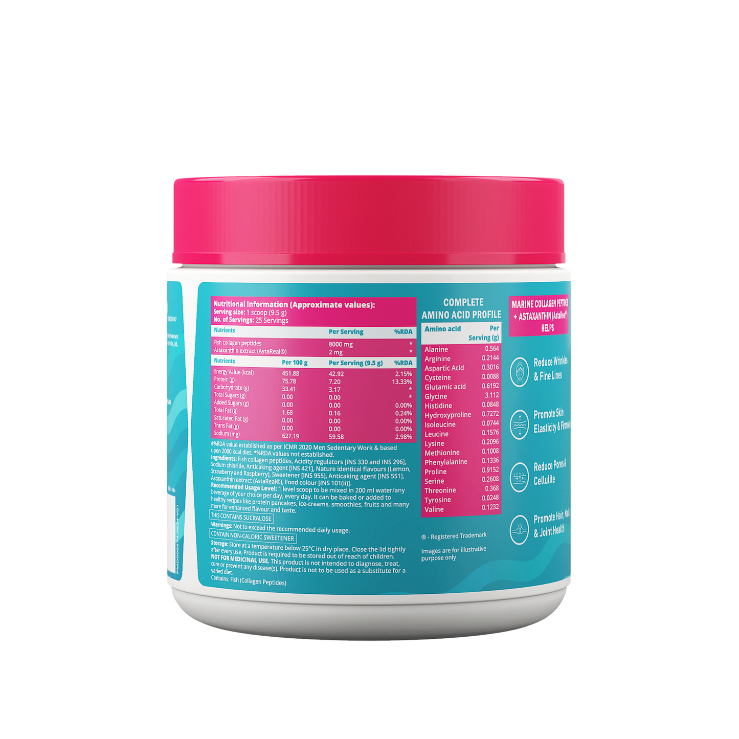 Marine Collagen Supplement for Youthful Skin - Lemonade