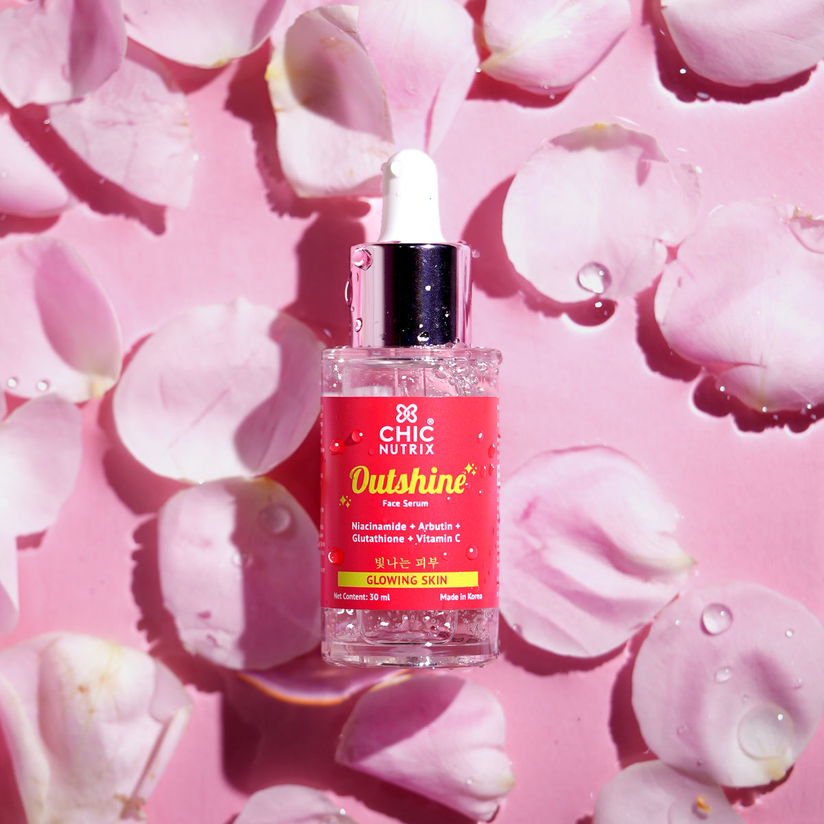 Chicnutrix Outshine Face Serum for Pigmentation, Dark Spots & Glow